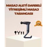 Ronanna Taşınabilir 3in1 Masaj Aleti Şarjlı Titreşimli Esneme Bantlı
