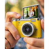 Ronanna Yüksek Çözünürlüklü 48 Mp Kamera 4K Video Çekim Selfie Vlog Fotoğraf Makinesi