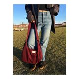 RONASBAG Bow Bag Bordo Kadın Astarlı Içi Gözlü Fiyonk Detaylı Fermuarlı Baget Kol Çantası