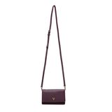 Roncato Kadın Cüzdan Kartlık 2812 Flother Skın Wallet Telephone Card Holder,Mor Std