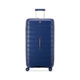 Roncato Lacivert Çekçekli Sert Valiz 41798723 Baule Medıo BFlying Trunk
