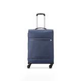 Roncato Lacivert Unisex Çekçekli Kumaş Valiz Jazz 4.0 Orta