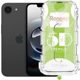 Rongep Apple iPhone 16E/14/13/13 Pro (6.1") için Kolay Kurulum Ekran Koruyucu Otomatik Toz Toplayan Hava Kabarcığı Bırakmayan Dokunmatik ve Görüntü Kalitesini Bozmayan Ekranı Tam Kaplayan Cam Koruyucu
