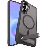 Rongep [Frost-Stand] Samsung Galaxy A57 için Kılıf Yatay Stantlı Güçlü Manyetik [MagSafe ile Uyumlu] A57 Koruyucu PC+TPU Hibrit Tasarım Arkası Sert ve Yarı Saydam Samsung Galaxy A57 Kılıf (Siyah)