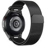 Rongep One Click 20mm Metal Hasır Kordon Samsung ile Uyumlu Galaxy Watch FE/7/6/5/4 Serisi İçin Manyetik Tasarım Kayış (40mm/44mm) Watch 6/4 Classic (47/43/42mm) ve Watch 5 Pro 45mm Uyumlu