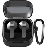 Rongep Samsung Galaxy Buds4 Pro/Buds 4 için Kulaklık Kılıfı Darbelere ve Çizilmeye Karşı Kasa Koruyucu Buds4 Kılıfı Tam Koruma Sağlayan Kalın Yapılı Taşıma Askılı Buds 4 Pro Koruma (Siyah)