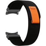 Rongep Travel Loop 20mm Kumaş Kordon Samsung Galaxy Watch FE/7/6/5/4 Serisi İçin Terletmeyen Rahat ve Hafif Kayış (40mm/44mm) Watch 6/4 Classic (47/43/42mm) Watch 5 Pro 45mm Uyumlu (Siyah)