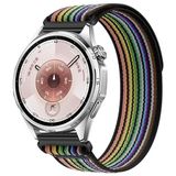 Rongep [Travel Loop] Huawei ile Uyumlu 22mm Kordon GT6/GT6 Pro/GT Runner 2/GT5/GT5 Pro/GT4/GT3/GT3 Pro 46mm için Naylon Dokuma GT6 Pro Kordon Konforlu Tasarım GT6 46mm Kordonu (Trail-Renkli)