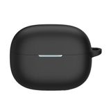 Rongep Xiaomi Redmi Buds 5 Pro için Kulaklık Kılıfı Extra Kalın Yapılı 360° Koruma Sağlayan Toz Koruma Tıpalı Darbelere Karşı Dirençli Taşıma Askılı Silikon Koruyucu (Siyah)
