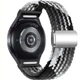 Rongep Yeni Nesil Bağlantı Örgü Loop 20mm Kordon Samsung ile Uyumlu Galaxy Watch 7/6/5/4 Serisi için Galaxy Watch 7 Kordon (40mm/44mm) Watch 6/4 Classic (47/43/42mm) Watch 5 Pro Uyumlu (Grafit Grisi)