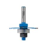Ronia Ahşap Freze Bıçağı 03B-50802008 Dört Kanatlı Rulmanlı Yivli Kanal Açma Freze Ucu Sap 8 mm