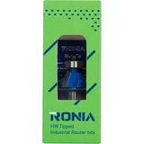 Ronia Ahşap Freze Bıçağı 05B-22213008 Rulmanlı Balık Sırtı Freze Ucu Sap(D): 8 mm
