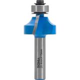 Ronia Ahşap Freze Bıçağı 05B-25413008 Rulmanlı Balık Sırtı Freze Ucu Sap(D): 8 mm