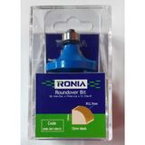 Ronia Ahşap Freze Bıçağı 05B-38119012 Rulmanlı Balık Sırtı Radüs Bıçağı Freze Ucu Sap 12 mm