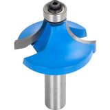 Ronia Ahşap Freze Bıçağı 05B-44522012 Rulmanlı Balık Sırtı Freze Ucu Sap(D): 12 mm