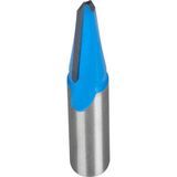 Ronia Ahşap Freze Bıçağı 09-08020008V Kavisli V-Yivli Freze Ucu Sap 8 mm