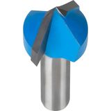 Ronia Ahşap Freze Bıçağı 09-19015808V90 Kavisli V-Yivli 90 Derece Freze Ucu Sap 8 mm
