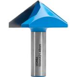 Ronia Ahşap Freze Bıçağı 09-50021012V110 Kavisli V-Yivli 110 Derece Freze Ucu Sap 12 mm