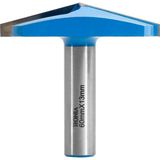 Ronia Ahşap Freze Bıçağı 09-60013012V150 Kavisli V-Yivli 150 Derece Freze Ucu Sap 12 mm