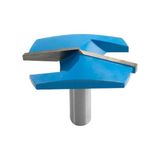 Ronia Ahşap Freze Bıçağı 09-60021012V140 Kavisli V-Yivli 140 Derece Freze Ucu Sap 12 mm
