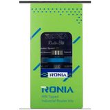 Ronia Ahşap Freze Bıçağı 11B-35008008 Rulmanlı Cam Yeri Açma İki Kanatlı Freze Ucu Sap 8 mm