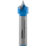 Ronia Ahşap Freze Bıçağı 18-12709508 Uç Kesim Yuvarlama V Yivli Freze Ucu Sap 8 mm