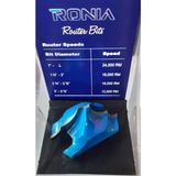 Ronia Ahşap Freze Bıçağı 21-49025412 Klasik Profilli Freze Ucu Sap 12 mm