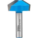 Ronia Ahşap Freze Bıçağı 30-28612708 Motif Yükseltilmiş Panel Yiv Freze Ucu Sap 8 mm