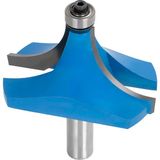 Ronia Ahşap Freze Bıçakları 05B-69935012 Rulmanlı Balık Sırtı Freze Ucu Sap(D): 12 mm