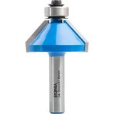 Ronia Ahşap Freze Bıçakları 12B-34916008 45° Rulmanlı Motif Freze Ucu Sap(D): 8 mm