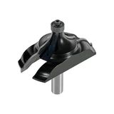 Ronia Ahşap Freze Bıçakları 21B-81034012C Rulmanlı Sert Zemin Motif Freze Ucu Sap(D): 12 mm