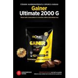 Ronic Nutrition Gainer Mass Ultimate 2000 G Kilo Almaya Yardımcı Karbonhidrat Tozu (ÇİKOLATA AROMALI)