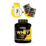 Ronic Nutrition Isolate Whey Protein Tozu Ultimate 2270 G Kas Yapılanmasına Yardımcı Protein Tozu (ÇİLEK AROMALI)
