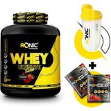 Ronic Nutrition Ronic Ultimate Whey Protein Tozu 2270 G Kolajen İçeren 1 Adet Shaker ve 2 Tek Kullanımlık Ürün - Çilek