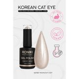 RONIKI Kalıcı Oje Korean Cat Eye - Kadife Kedi Gözü Secret Moon light CC577 10ML