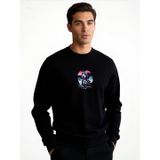 Ronin Unisex Sweatshirt (50, Siyah, L)