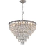 Ronisu Aydınlatma Bendigo Kristal Taşlı Avize Ra-Avz- 3906-27-54 - Krom