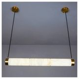 Ronisu Aydınlatma Lunaris Mermer Sarkıt Avize – Modern Tasarım, Yüksek Tavan Için Lüks Avize Ra-Avz- 7358-36-92 - 60cm - Eskitme