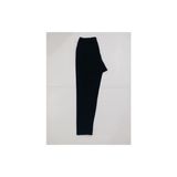 Roniwear Kadın Büyük Beden Penye Tayt Yumuşak ve Pürüzsüz Siyah Renkli Uzun Kalıp - 4XL
