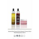 Ronna Beauty Siyah Nokta Ve Sivilce Karsiti Canlandirici Cilt Bakim Seti - Moisturizing Cream 50 Ml + Serum 30 Ml + Peeling Serum 30 Ml