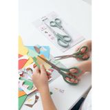 Rooc 2'li Çok Amaçlı Makas Seti – Küçük Boy Yeşil, 14.5 Cm