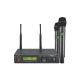 Roof R 1200 E-E UHF Kablosuz 2'li İki Kanallı El Mikrofonu