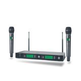 Roof R-1250 2 Kanallı UHF Kablosuz Telsiz Mikrofon Seti