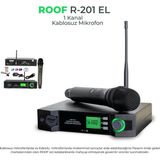 Roof R-201 el tipi telsiz mikrofon