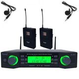 Roof R 203 Y-Y UHF Kablosuz İki Kanallı 2'li Yaka Mikrofonu