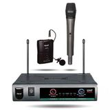 Roof R 720 EY UHF Kablosuz İki Kanallı El ve Yaka Mikrofonu