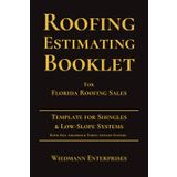 Roofing Estimating Book | For Florida Roofing Sales |: 43 pages | 6 x 9 | Template for shingles & low-slope systems | Both Self Adhered & Torch Applied Systems