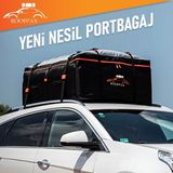 Roofpax Yeni Nesil Port Bagaj, Araç Üstü Tavan Çantası - Siyah
