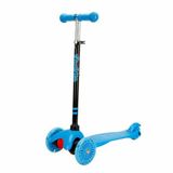 Rookie 3 Tekerlekli Işıklı Mavi Mini Scooter