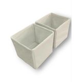Room 2'li Beyaz Çekmece İçi Düzenleyici Organizer Set - Çok Amaçlı Dolap İçi Kutu Seti (13 * 13 * 13)